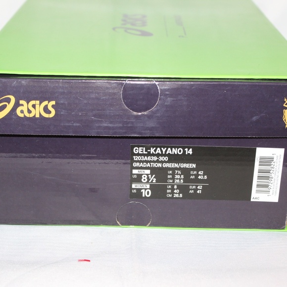 Asics Gel Kayano 14. Gradation Green/Green. main image 6
